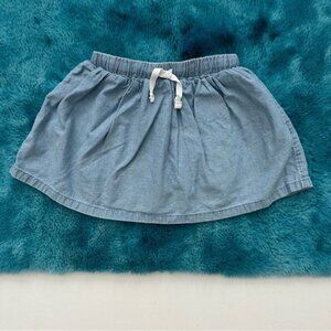 Carter’s Toddler Girl Chambray Skort Size 4T
